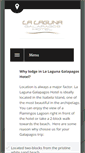 Mobile Screenshot of lalagunagalapagoshotel.com